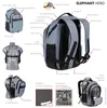 Schulrucksack Schultasche Jungen Elephant Hero Signature Produktbild-Vorschau 3