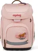 A pink ergobag cubo school backpack with horse and girl motifs. Produktbild-Vorschau