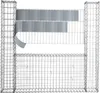 Gabionen Mauer Gartenzaun 160x20x150 cm Gabione Steinkorb Produktbild-Vorschau 6