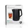 Bouilloire électrique | 1.5 l | Plastique | Noir | Rotatif Voir les images du produit 8