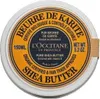 A top-down view of a round metal tin of L'Occitane Shea Butter. Voir les images du produit