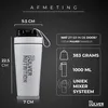 Pulver Premium Edelstahl Shaker 1000 ml – Weiß – Protein Produktbild-Vorschau 4