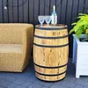 Botte decorativa in legno spazzolato e trattato, 80x50 cm Anteprima dell’immagine prodotto 2