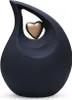 Schwarz Gold XXLTropfen urne Hund-3,5L Produktbild-Vorschau