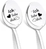 Ich Liebe Dich Löffel, Kaffeelöffel mit Gravur, Produktbild-Vorschau 1