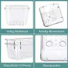 JustValue Lade Organizer Set - 25-delig - Transparant - Productafbeelding-voorbeeld 8