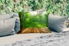 MuchoWow® Outdoor Kissen - Boden - Holz - Dschungel - Produktbild-Vorschau 2