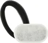 A black foam pre-filter and a white filter element for a pet water fountain. Produktbild-Vorschau