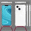 Hülle mit Kette für iPhone 14 - Klare Handyhülle mit Schnur Produktbild-Vorschau 7