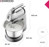 Kenwood HMP54.000SI Chefette Kombi-Hand mixer Voir les images du produit 12