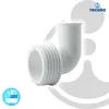 tecuro WC-Spülrohrverbinder - Winkelform - Ø 55/28 Produktbild-Vorschau 2