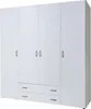 Kleiderschrank "Hamina IV" Weiß Produktbild-Vorschau 2