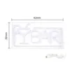 A white neon sign shaped like a cocktail glass and the word 'BAR' with dimensions indicated. Voir les images du produit