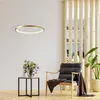 Lampa wisząca LED LEA złoto-biała 20W Neutralna biel 2600lm Podgląd zdjęcia produktu 2