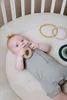 Baby's Only Strampler kurzer Ärmeln Melange - Grau - 56 - Produktbild-Vorschau 3