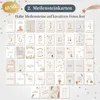 Meilensteinkarten für Babys mit Zahlen, Monaten und Motiven, übersichtlich als Kartensammlung Produktbild-Vorschau