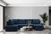 Ecksofa TOKIO II PRO mit Schlaffunktion - Eckcouch mit 3 Produktbild-Vorschau 1