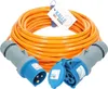 KALLE Camping Starter Set Campingkabel Polyurethan ORANGE Produktbild-Vorschau 2