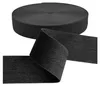 Gummiband meliert ab 1m x 40mm beidseitig Gummilitze flach Stretch Elastisch Meterware anthrazit Produktbild-Vorschau