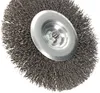 KOTARBAU® Schijfborstel 120 mm met ronde schacht gegolfd Productafbeelding-voorbeeld 6