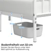Łóżko metalowe Yaheetech Rama łóżka z zagłówkiem Rama łóżka Podgląd zdjęcia produktu 6