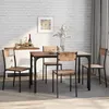 Esstisch mit 4 Stühlen, Esstisch-Set (5-teilig), Produktbild-Vorschau 2