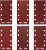 Brusné listy zrnitost 120 93x185mm 8 otvorů na suchý zip Náhled obrázku produktu 3
