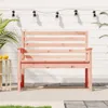vidaXL Zahradní lavice 109x48x91,5 cm z masivního dřeva Náhled obrázku produktu 2