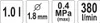 YATO Lackierpistole 1 L YT-2346 Produktbild-Vorschau 10