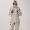 CMP Damen Stretch Skijacke Clima Protect mit Kapuze beige Produktbild-Vorschau 9