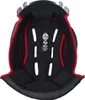 Interno Casco CLIMA COMFORT N-COM Taglia XL Nero Rosso Anteprima dell’immagine prodotto 2