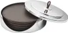 Georg Jensen MANHATTAN COASTER SET SS LEATHER 4 PCS Produktbild-Vorschau 3