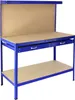 Werkbank mit Stecktafel und Schublade Blau Produktbild-Vorschau 3