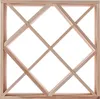 Portabottiglie in legno KADAX, 52 x 25,5 x 52 cm, naturale, Anteprima dell’immagine prodotto 3