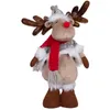 Elch 40cm (50cm) stehend, 2er Set Dekofigur Weihnachten Produktbild-Vorschau 5