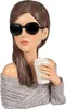Deko Büste Dame mit Kaffeebecher und Sonnenbrille H. 25cm Produktbild-Vorschau 5