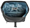 The inside of a black backpack with a blue lining. Anteprima dell’immagine prodotto
