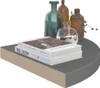 VidaXL 323915, MDF, Metal, Szary, 350 mm, 350 mm, 38 mm, 4 Podgląd zdjęcia produktu 9