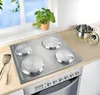 WENKO 4er Set Herd Abdeckung Platten Edelstahl Produktbild-Vorschau 3