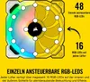 Corsair ventilátor řady LL, LL120 RGB White, 120mm Náhled obrázku produktu 9