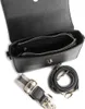 An open black Valentino Bags bodybag with its detachable straps laid out beside it. Produktbild-Vorschau