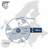 A map of Europe showing the signal range of DCF77. Náhled obrázku produktu