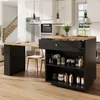 Flieks : îlot de cuisine multifonctionnel avec plateau Voir les images du produit 4