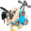 BusyCube Cubo Didattico Montessori 7 in 1 in Legno – Gioco Anteprima dell’immagine prodotto 1