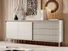 GRAINGOLD Sorano Kommode, Beige, H187x B82x T40 cm, 3 Produktbild-Vorschau 1