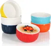com-four® 6x Souffléfförmchen - Ragout Fin Schalen aus Produktbild-Vorschau 1