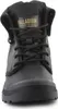 A close-up, front-facing view of a black Palladium boot. Podgląd zdjęcia produktu