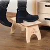 Tritthocker aus Holz, 42 x 22 x 20,5 cm, Kesper Produktbild-Vorschau 2