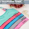 5er Set Mädchen Bustier - Nahtlos Mikrofaser - Bunt Produktbild-Vorschau 4