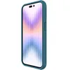 A teal-colored phone case for an iPhone 14 Pro Max is shown from a side angle against a white background. Náhľad obrázku produktu